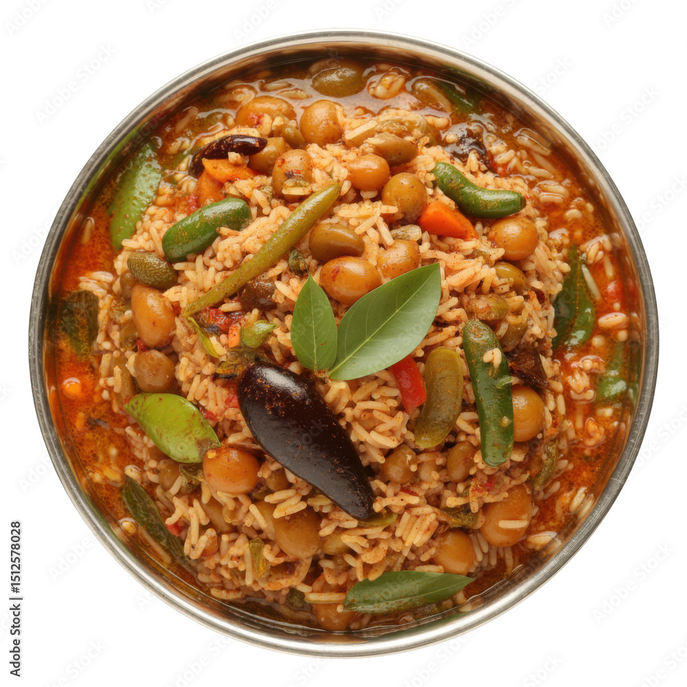Bisi Bele Bath Spicy Lentil Rice from Karnataka